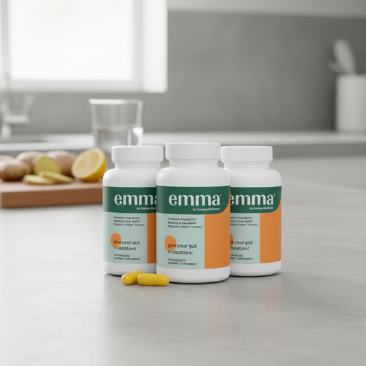Emma Relief Gut Health Supplement – 3 Pack (180 Capsules) | KONSCIENS KETO