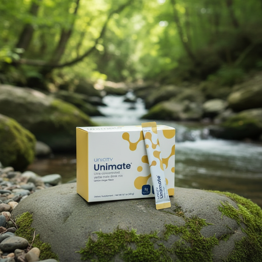 Unicity Unimate Lemon Flavor Packs - 30 Count